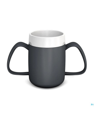 Ornamin gobelet iso evase + 2 anses 200ml anthr.