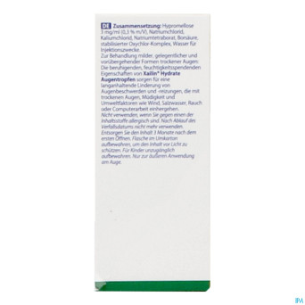 Xailin hydrate hypromellose 0,3% fl 10ml