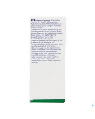 Xailin hydrate hypromellose 0,3% fl 10ml