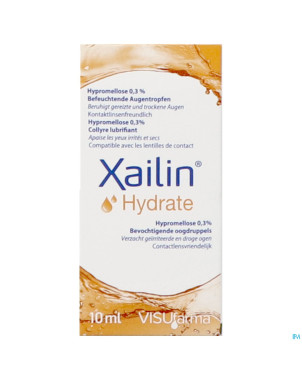 Xailin hydrate hypromellose 0,3% fl 10ml