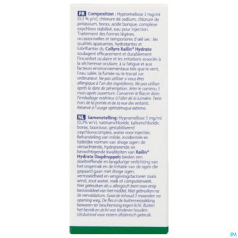 Xailin hydrate hypromellose 0,3% fl 10ml