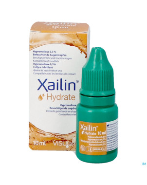 Xailin hydrate hypromellose 0,3% fl 10ml