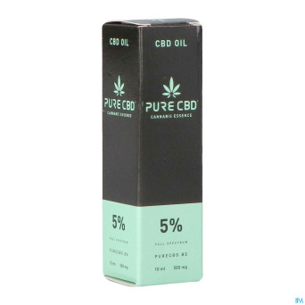 Pure cbd oil full spectrum 5% 10ml