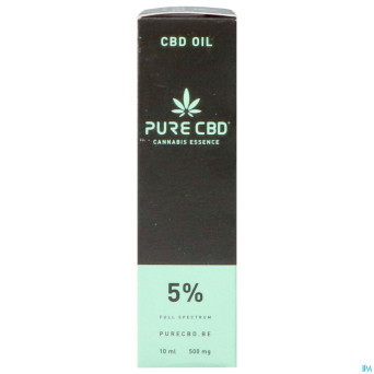 Pure cbd oil full spectrum 5% 10ml