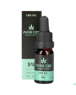 Pure cbd oil full spectrum 5% 10ml
