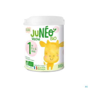 Juneo 1 lait vache 0-6m 800g