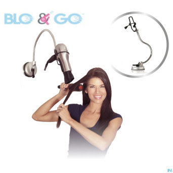 Blo 'n go support seche-cheveux ventouse advys