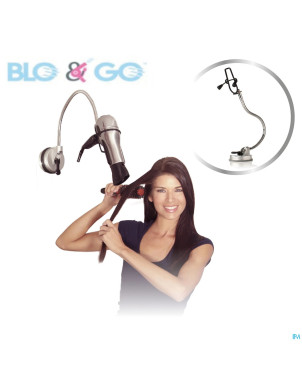 Blo 'n go support seche-cheveux ventouse advys
