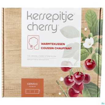 Kersepitje coussin chauffant cervico ecru 13x55cm