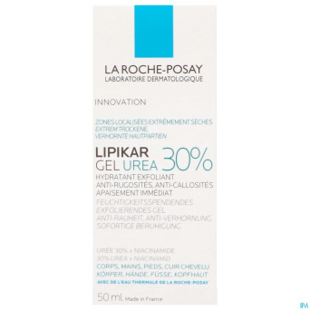 Lrp lipikar gel creme urea 30% 50ml