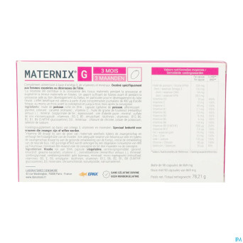 Maternix g grossesse    caps 90