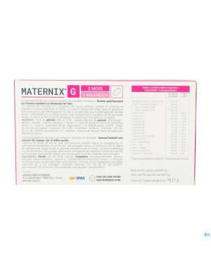 Maternix g grossesse    caps 90