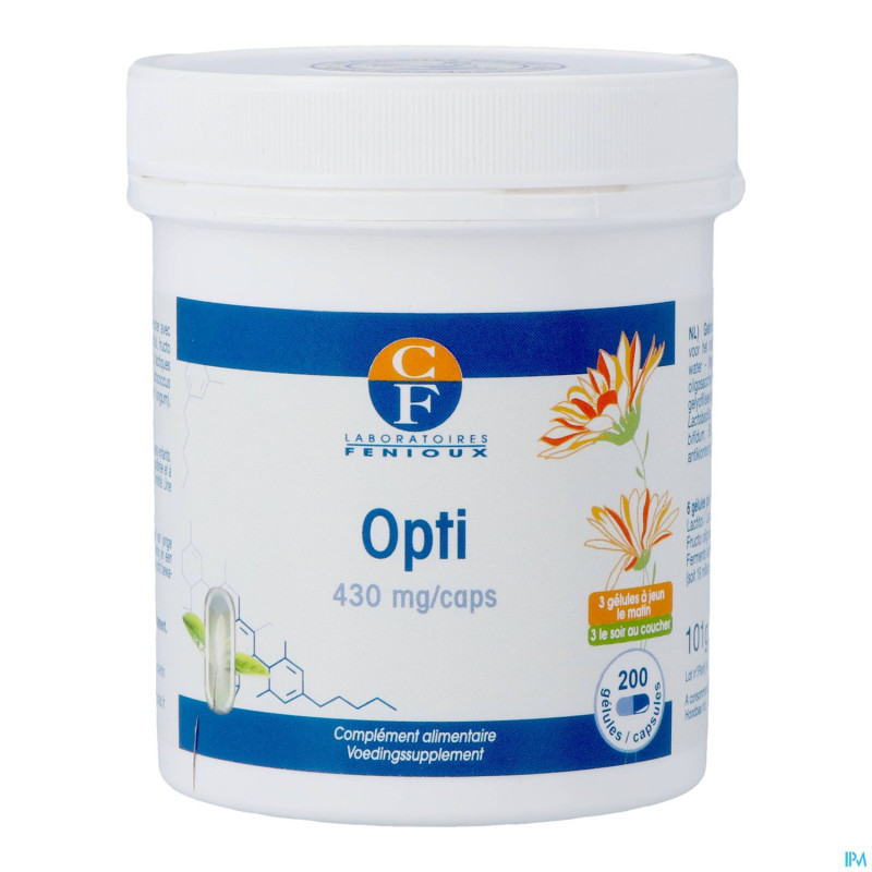 Opti 430mg    caps 200