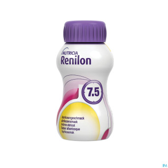 Renilon 7.5 abricot    bouteille 4x125ml 177033 nf