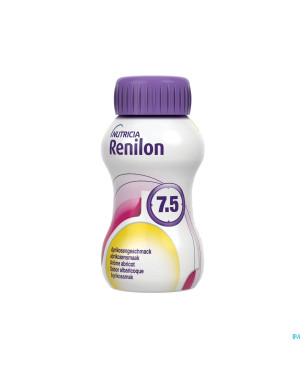 Renilon 7.5 abricot    bouteille 4x125ml 177033 nf