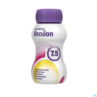 Renilon 7.5 abricot    bouteille 4x125ml 177033 nf