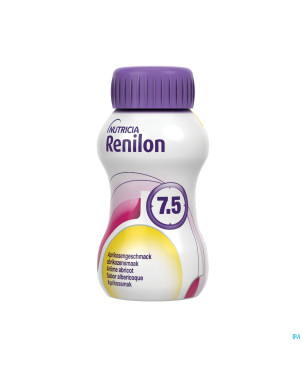 Renilon 7.5 abricot    bouteille 4x125ml 177033 nf