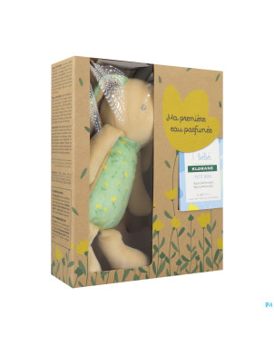 Klorane bb coffret brin eau parf.  50ml + lapin nf