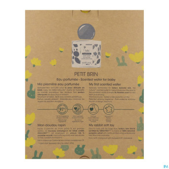 Klorane bb coffret brin eau parf.  50ml + lapin nf