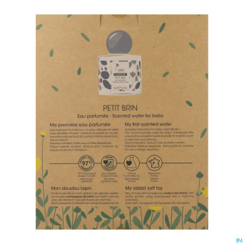 Klorane bb coffret brin eau parf.  50ml + lapin nf