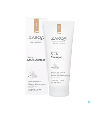 Zarqa sensitive scrub shampoo 200ml nf