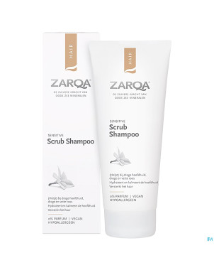 Zarqa sensitive scrub shampoo 200ml nf