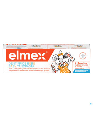 Elmex dentifrice bebe 50ml    nf