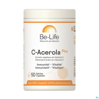 C-acerola plus be life caps 50