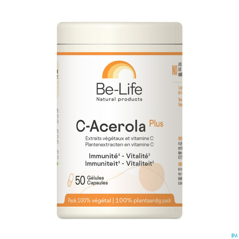 C-acerola plus be life caps 50