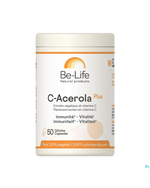 C-acerola plus be life caps 50