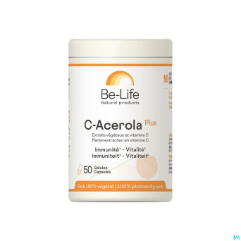 C-acerola plus be life caps 50