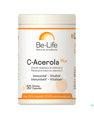 C-acerola plus be life caps 50
