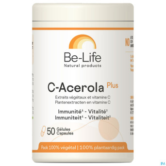 C-acerola plus be life caps 50