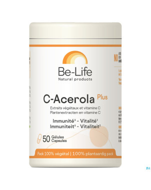 C-acerola plus be life caps 50