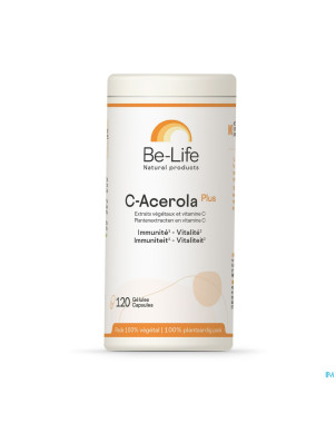 C-acerola plus be life caps 120