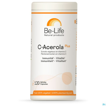 C-acerola plus be life caps 120