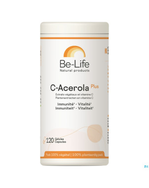 C-acerola plus be life caps 120