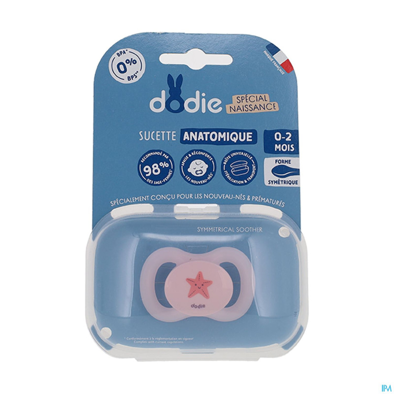 Dodie sucette anatomique newborn 0-2m stella