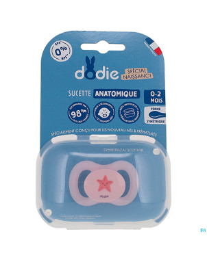 Dodie sucette anatomique newborn 0-2m stella