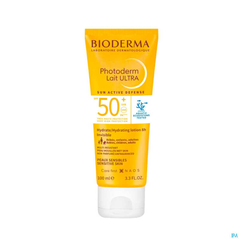 Bioderma photoderm lait ultra spf50+ 100ml