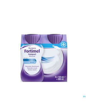 Fortimel compact 2.4kcal neutral 4x125ml
