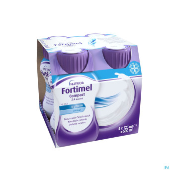 Fortimel compact 2.4kcal neutral 4x125ml
