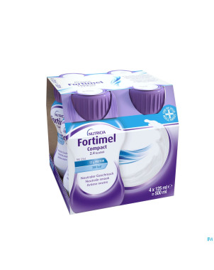 Fortimel compact 2.4kcal neutral 4x125ml