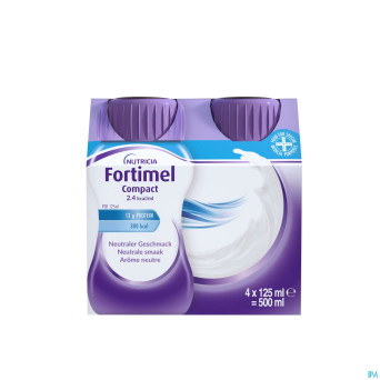 Fortimel compact 2.4kcal neutral 4x125ml