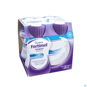 Fortimel compact 2.4kcal neutral 4x125ml