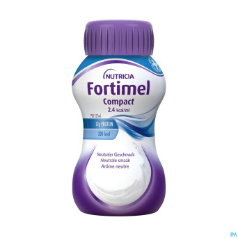 Fortimel compact 2.4kcal neutral 4x125ml