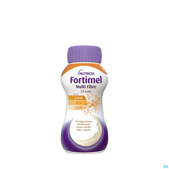 Fortimel multifiber 1.5kcal vanille 4x200ml