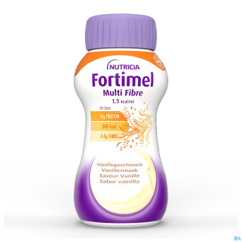 Fortimel multifiber 1.5kcal vanille 4x200ml
