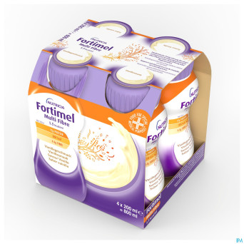 Fortimel multifiber 1.5kcal vanille 4x200ml