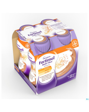 Fortimel multifiber 1.5kcal chocolat 4x200ml